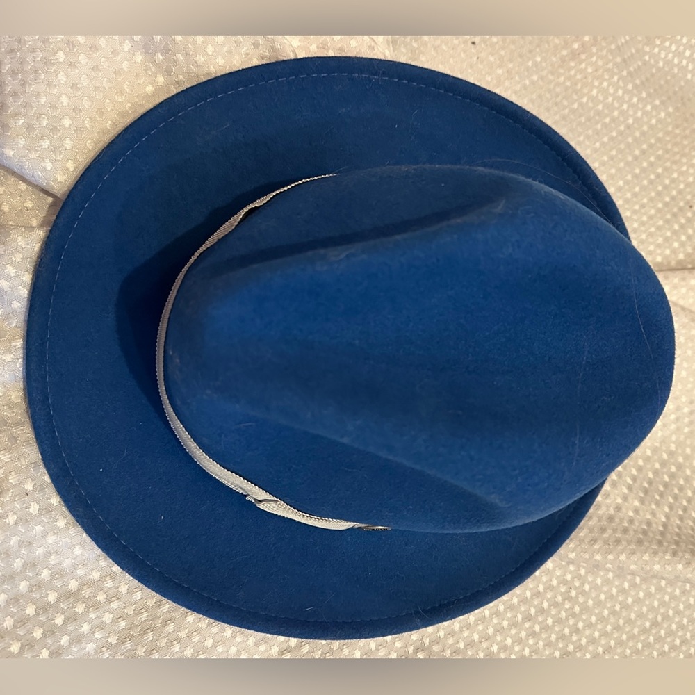 Goorin Bros Royal Blue Fedora “Dean the Butcher”Hat - Picture 9 of 10